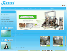 Tablet Screenshot of better-industry.com